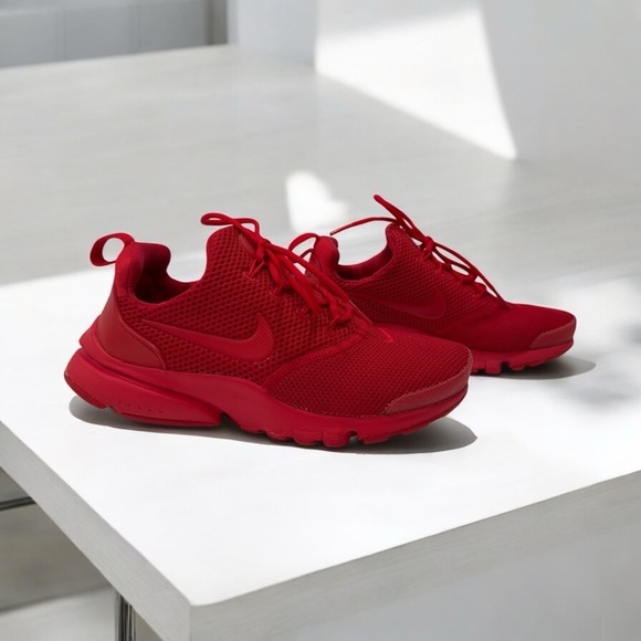 Nike Presto Fly Shoes Red Running Shoes 913966-600 size 4 Y woman’s size 5.5 - Picture 4 of 10